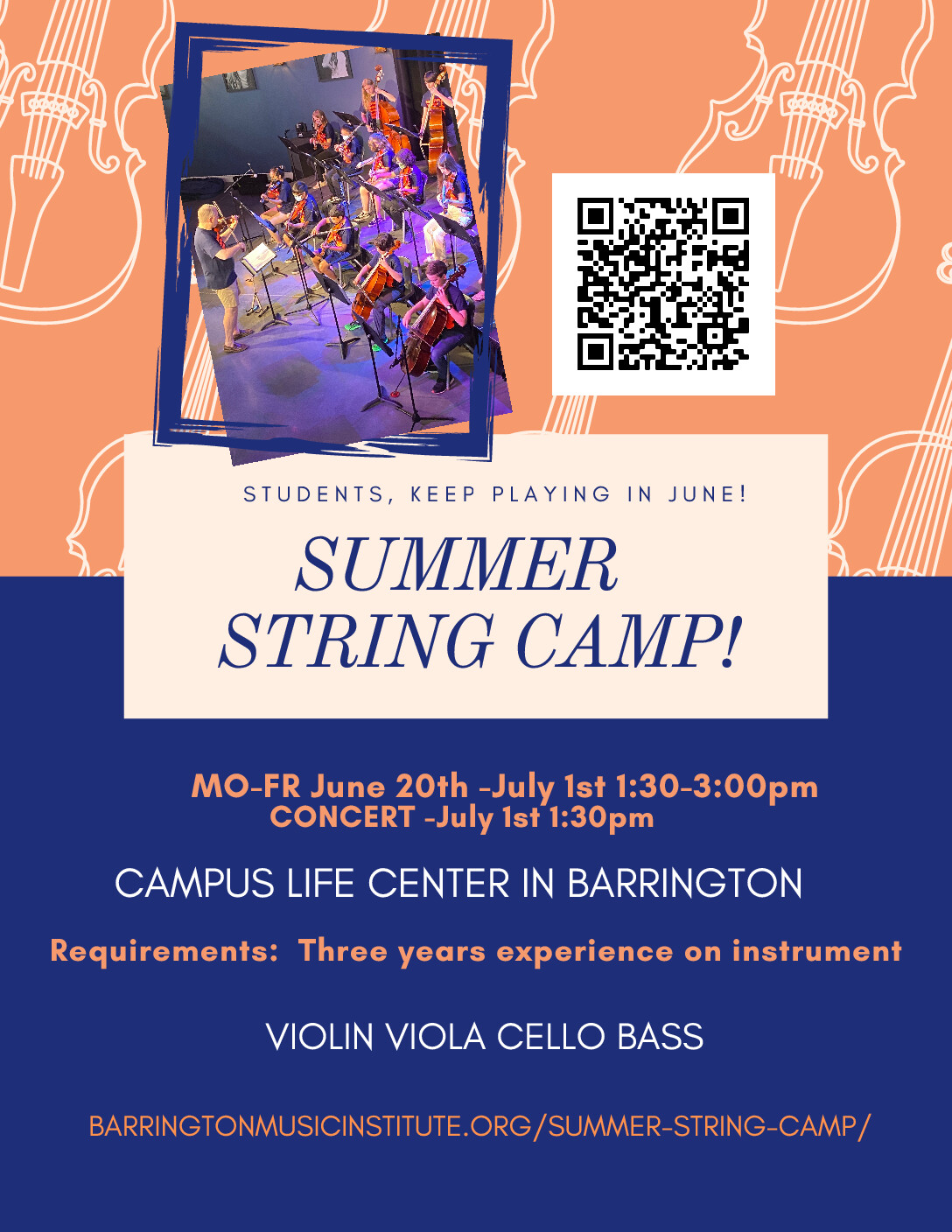 Summer String Camp Barrington Music Institute